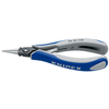 34 32 130 Precision Electronics Gripping Pliers with multi-component grips burnished 135 mm